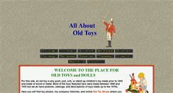 Desktop Screenshot of oldwoodtoys.com